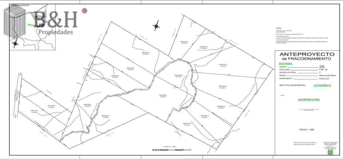 Chacra ID.3119 - Venta de Chacra en Villa Serrana