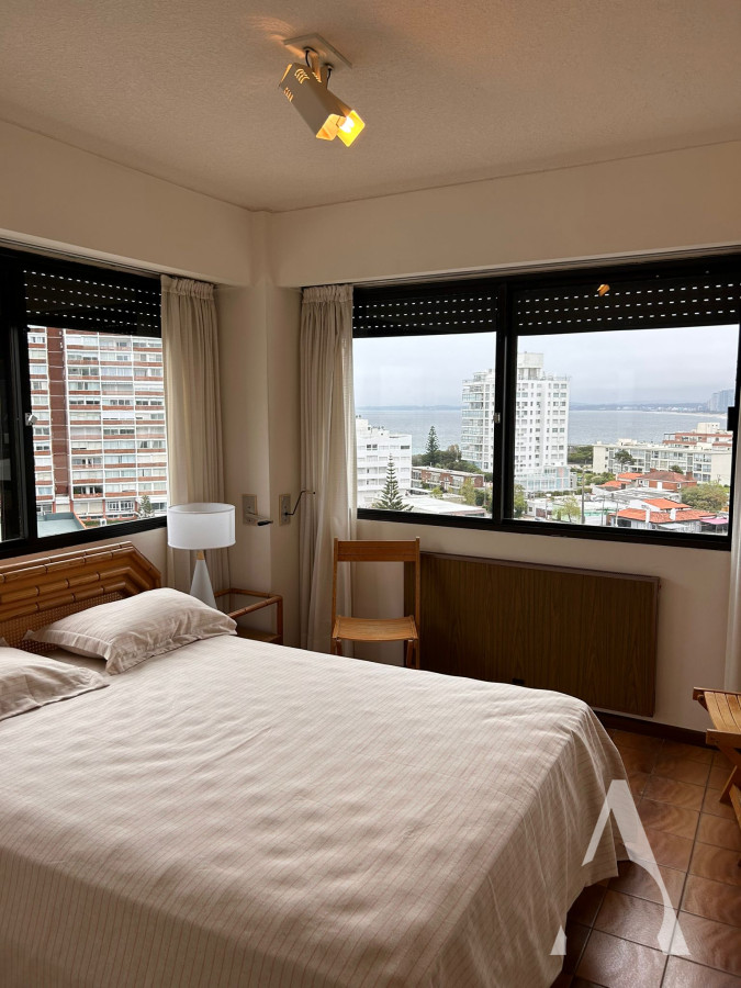 Apartamento ID.80 - Alquiler Invernal y temporada de Apartamento 2 dormitorios en Playa Brava, Punta del Este. 