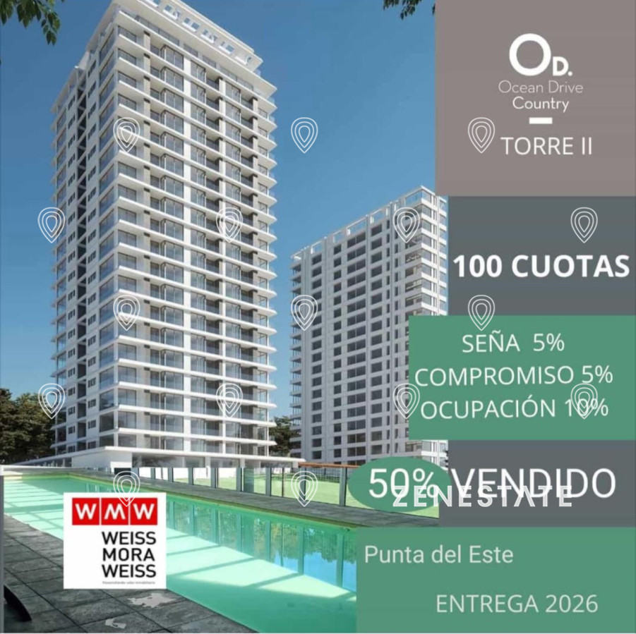 Venta de Apartamentos en Pozo en Punta del Este, Uruguay - ZEN4872A