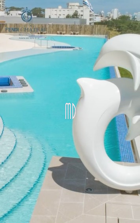 Apartamento ID.9097 - Apartamento de categoría en primera línea sobre Playa Mansa - Punta del Este REF.