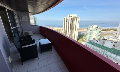 Apartamento 2 dormitorios en Playa Brava Terraza y vista al mar - Ref : EQP6532