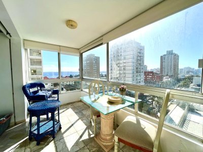 apartamento en peninsula 2 dormitorios con vista al mar