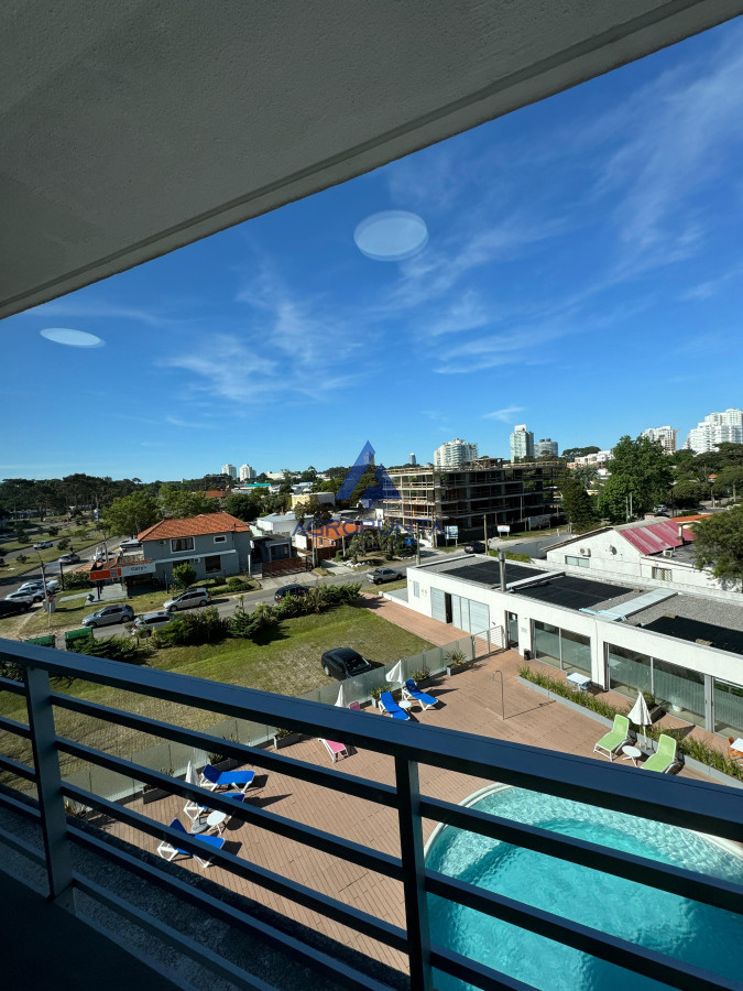 Alquiler Temporal 2 dormitorios Punta del Este Mansa Full Amenities - AGP8812A