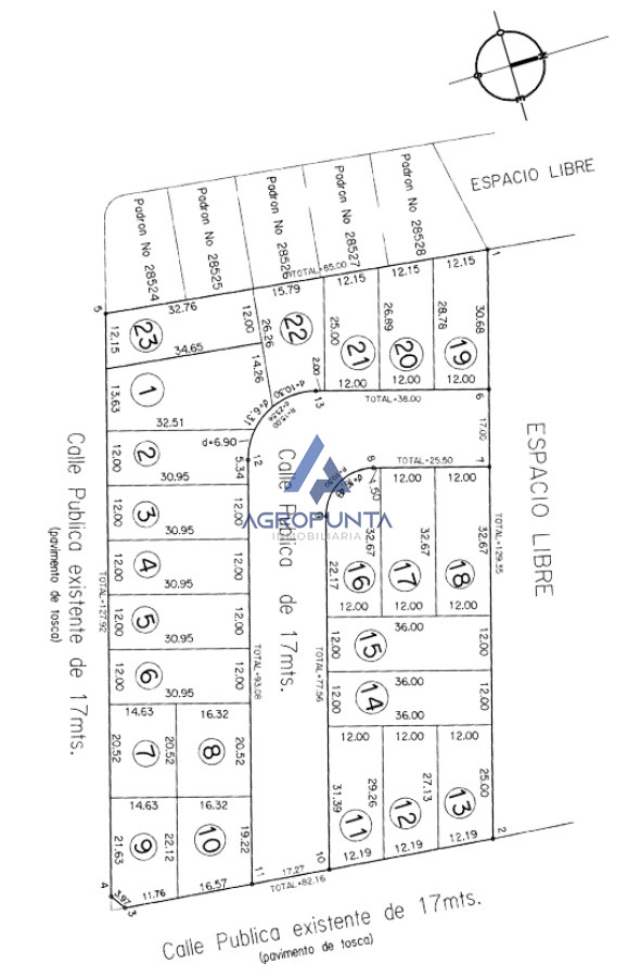 Venta Terreno Nro 9 y 10 Maldonado Altos de la Laguna 676m2 - AGP8828T