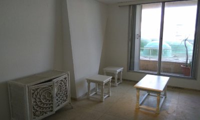 Venta y alquiler en la Peninsula, 1 dormitorio y medio, baño.