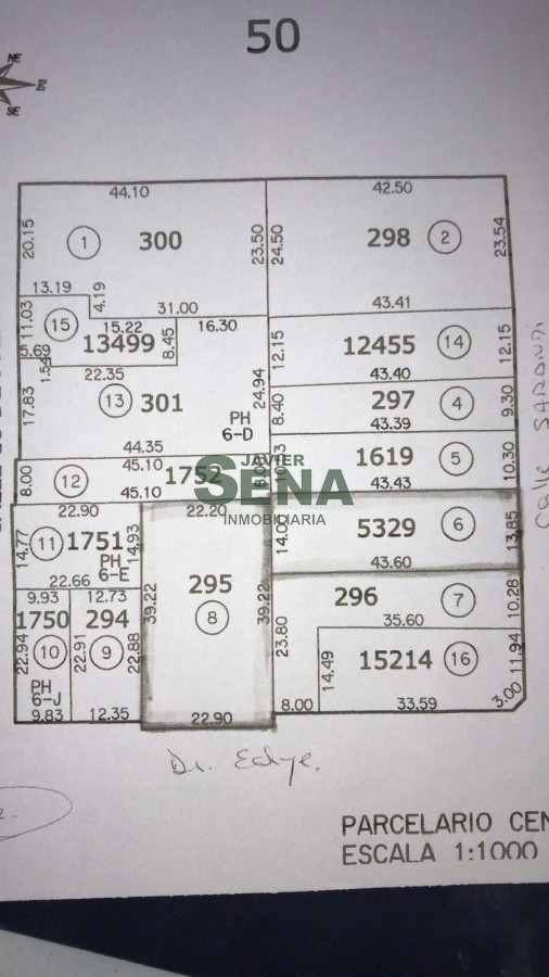 Maldonado Centro, 1500m2 para edificar en altura.