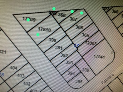Venta de 5 lotes en Sta Mónica, de la ruta al mar.