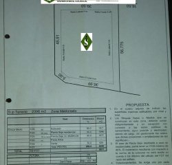 Venta de terreno en Leandro, 2096m2 de tierra, para construir en altura y locales.