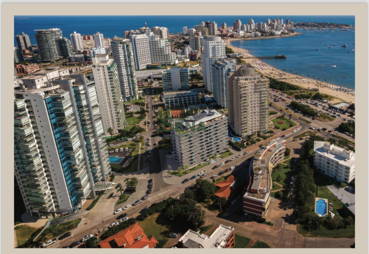 Venta de apartamento en la Mansa, de 2 dormitorios 2 baños, a estrenar elegante y luminoso con vista a la isla Gorriti. - GoPunta - Portal Inmobiliario de Punta del Este - Maldonado