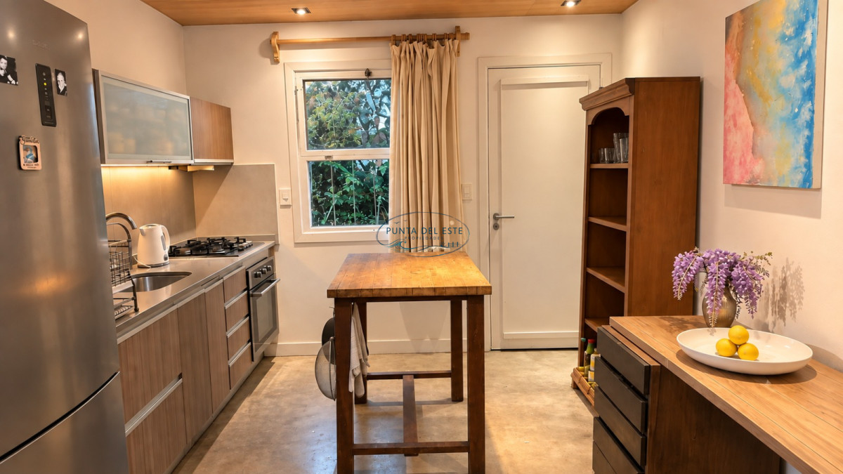 Casa ID.92 - Alquiler casa 1 dormitorio en punta ballena verano 