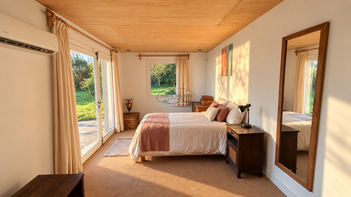 Casa ID.92 - Alquiler casa 1 dormitorio en punta ballena verano 