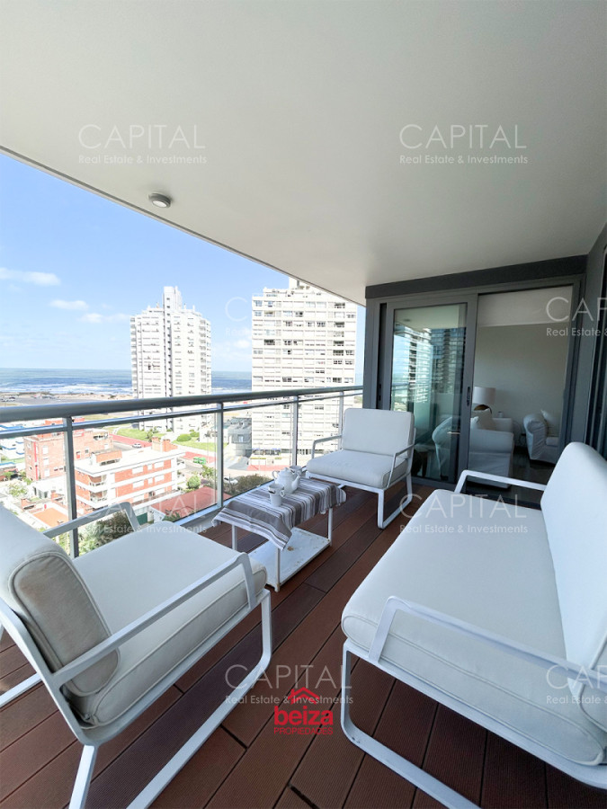 Apartamento ID.36002 - ONIX Punta del Este Pda 2 Playa Brava - 2 dormitorios en suite, amplio