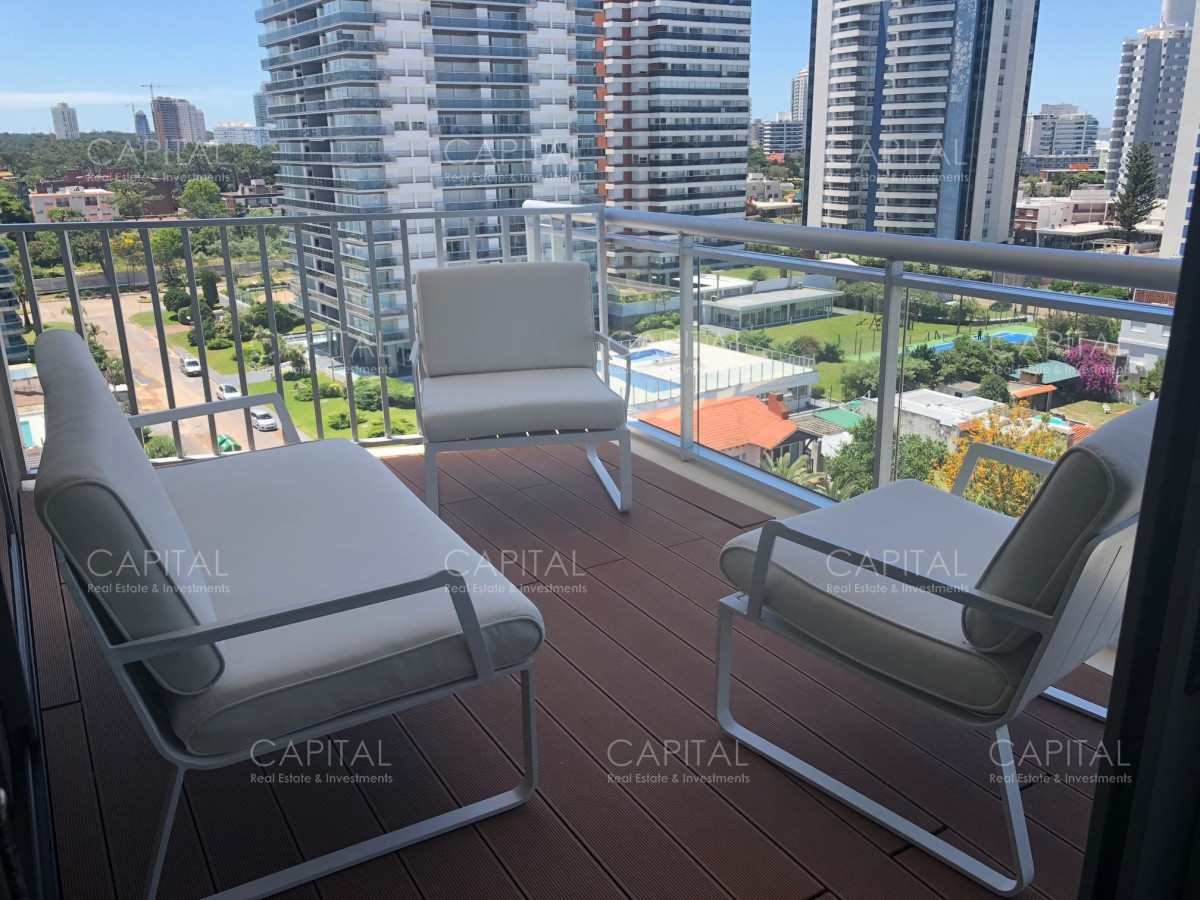 Apartamento ID.36002 - ONIX Punta del Este Pda 2 Playa Brava - 2 dormitorios en suite, amplio