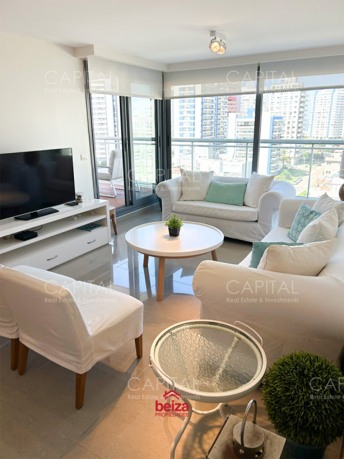 Apartamento ID.36002 - ONIX Punta del Este Pda 2 Playa Brava - 2 dormitorios en suite, amplio