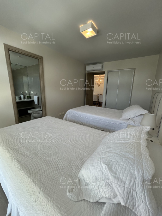 Apartamento ID.36002 - ONIX Punta del Este Pda 2 Playa Brava - 2 dormitorios en suite, amplio