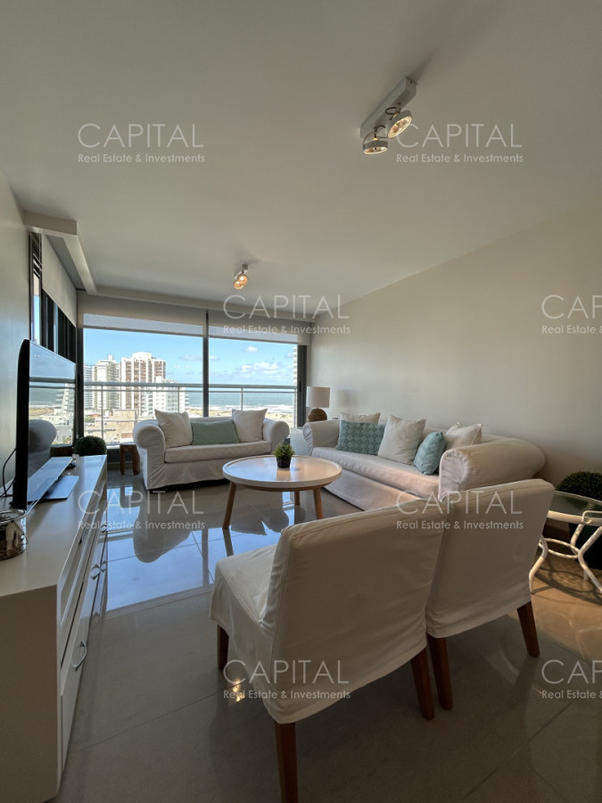 Apartamento ID.36002 - ONIX Punta del Este Pda 2 Playa Brava - 2 dormitorios en suite, amplio