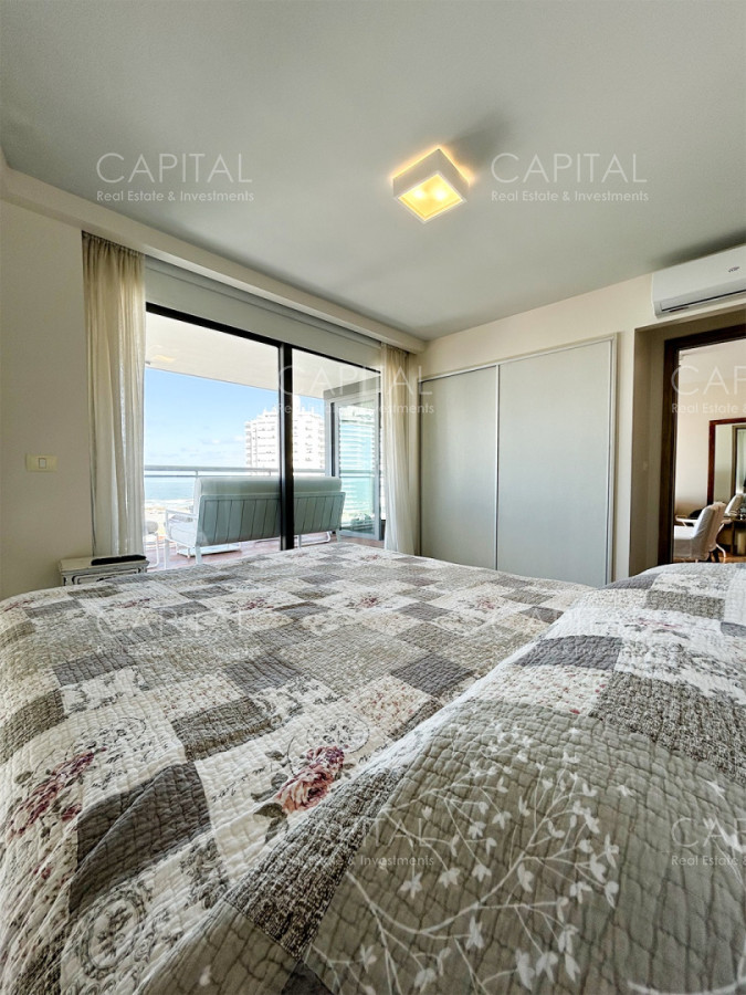 Apartamento ID.36002 - ONIX Punta del Este Pda 2 Playa Brava - 2 dormitorios en suite, amplio