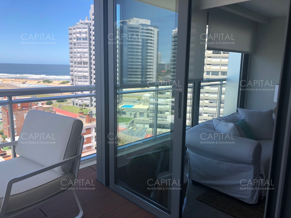 Apartamento ID.36002 - ONIX Punta del Este Pda 2 Playa Brava - 2 dormitorios en suite, amplio