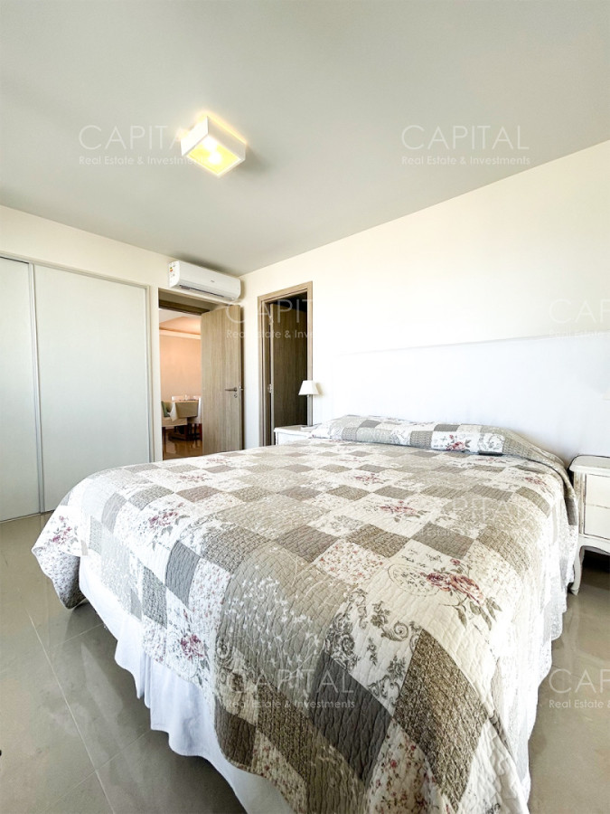 Apartamento ID.36002 - ONIX Punta del Este Pda 2 Playa Brava - 2 dormitorios en suite, amplio