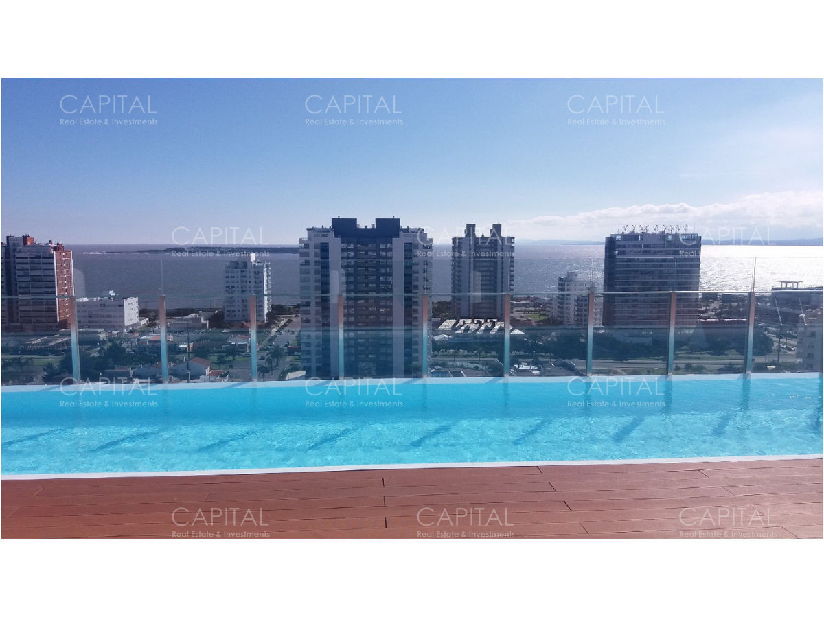 Apartamento ID.36002 - ONIX Punta del Este Pda 2 Playa Brava - 2 dormitorios en suite, amplio
