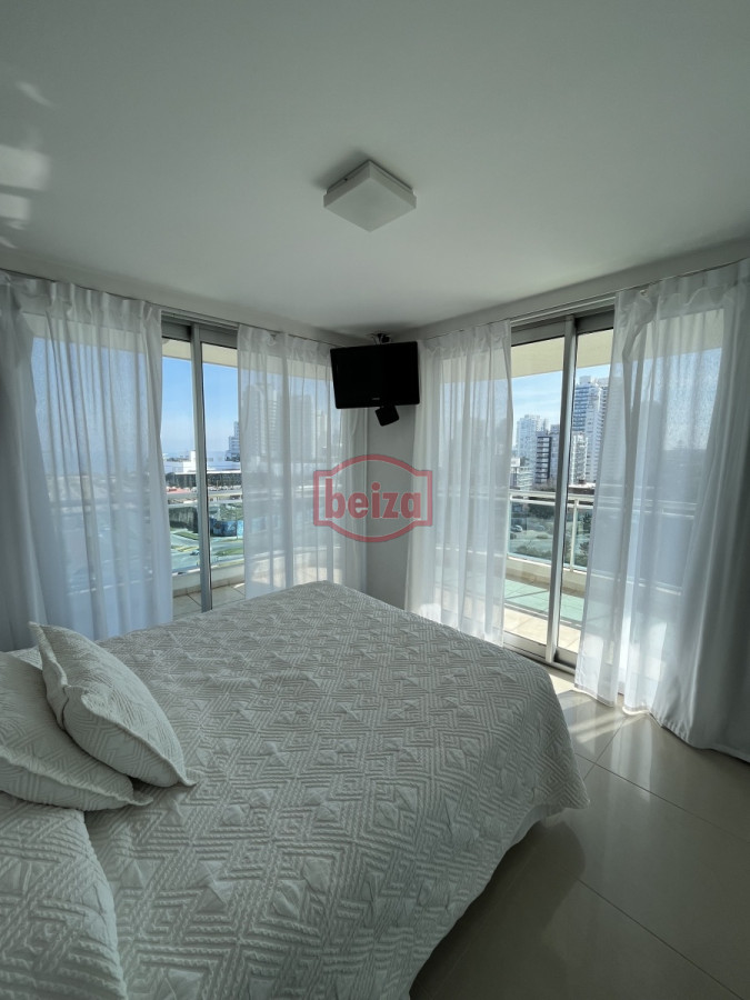 Apartamento ID.163828/Venta-dos-dormitorios-en-mansa - Apartamento de 1 dormitorio con excelente vista - Amplia Financiación 