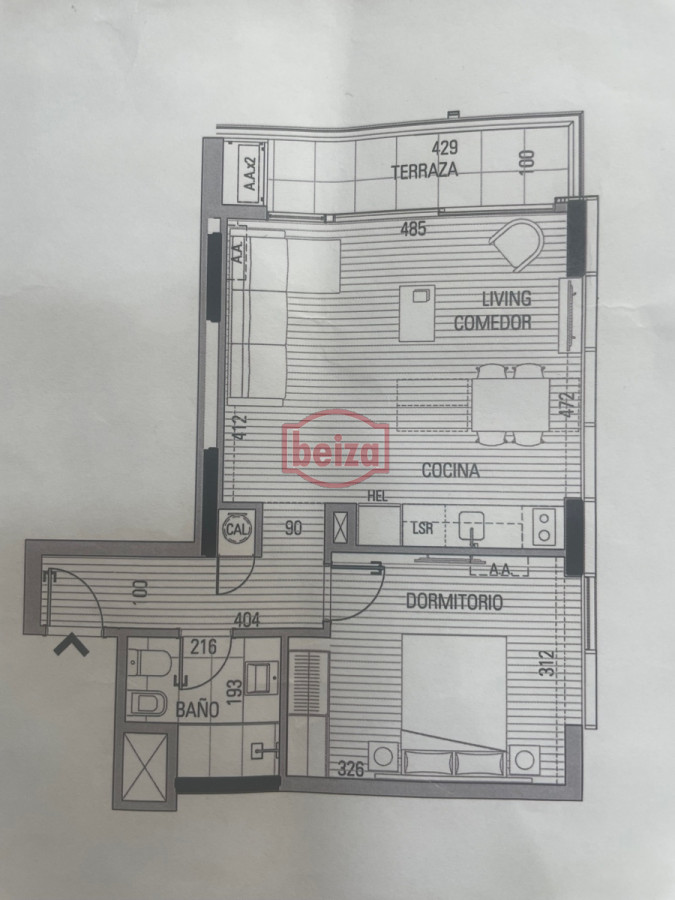 Apartamento ID.166252/Apartamento-en-Península-de-2-Dormitorios - Alquiler anual a estrenar