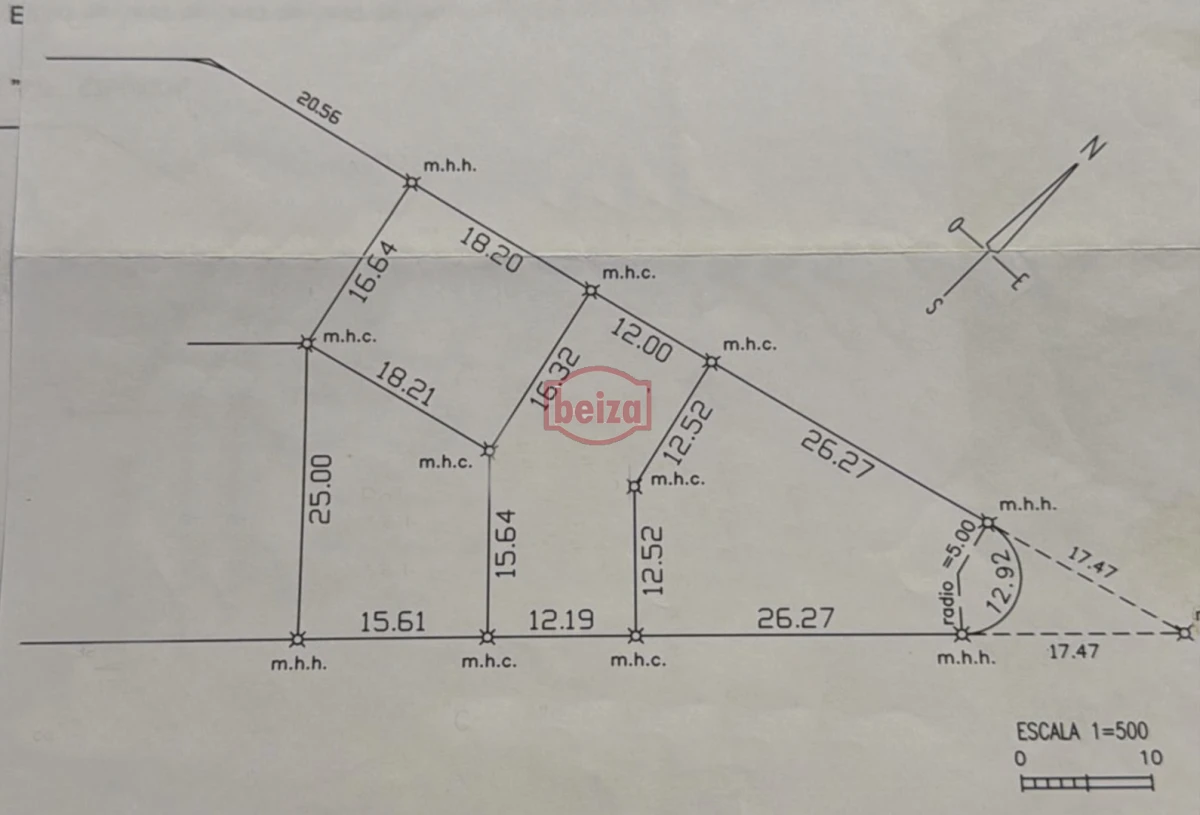 Terreno ID.167052/ - Venta Terreno 1455 metros Barrio Biarritz