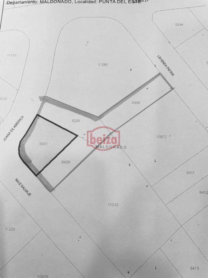 Terreno Apto para construir Torre en Punta del Este - Playa Brava - BZA165893T