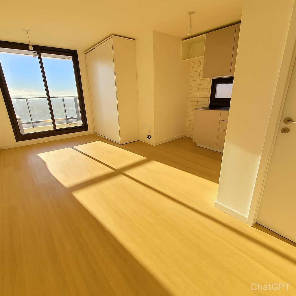  Alquiler de apartamento en Malvin monoambiente a estrenar con terraza