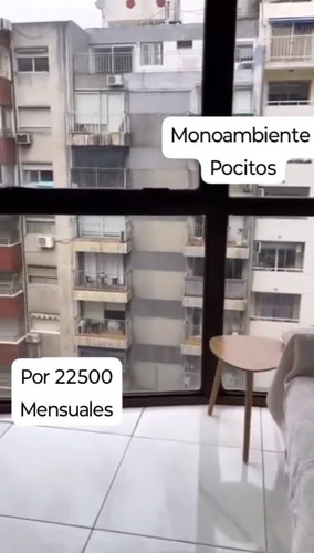  Alquiler Monoambiente Amoblado, Pocitos