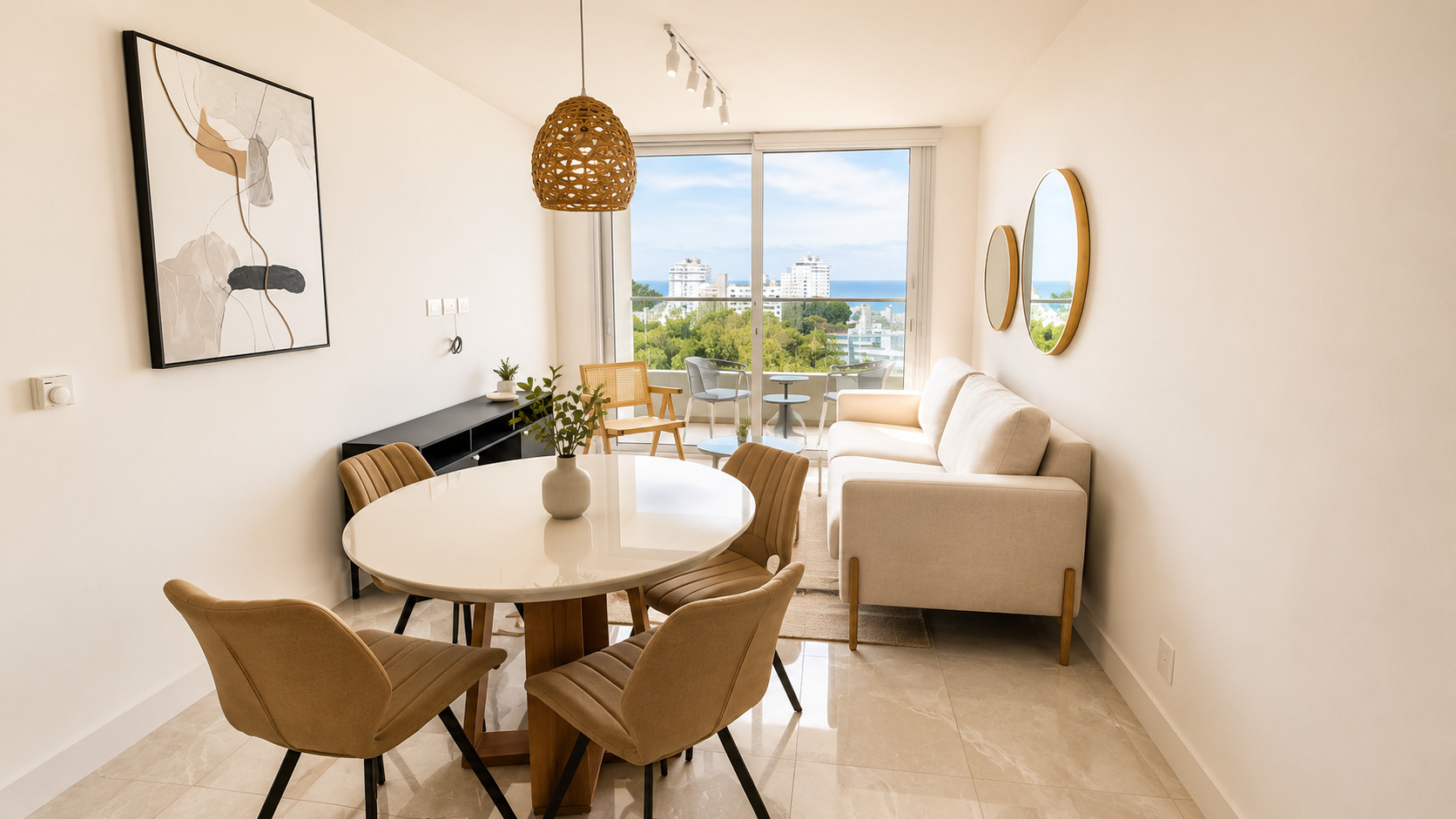  Apartamento de 1 dormitorio a estrenar en venta  - Punta del Este.