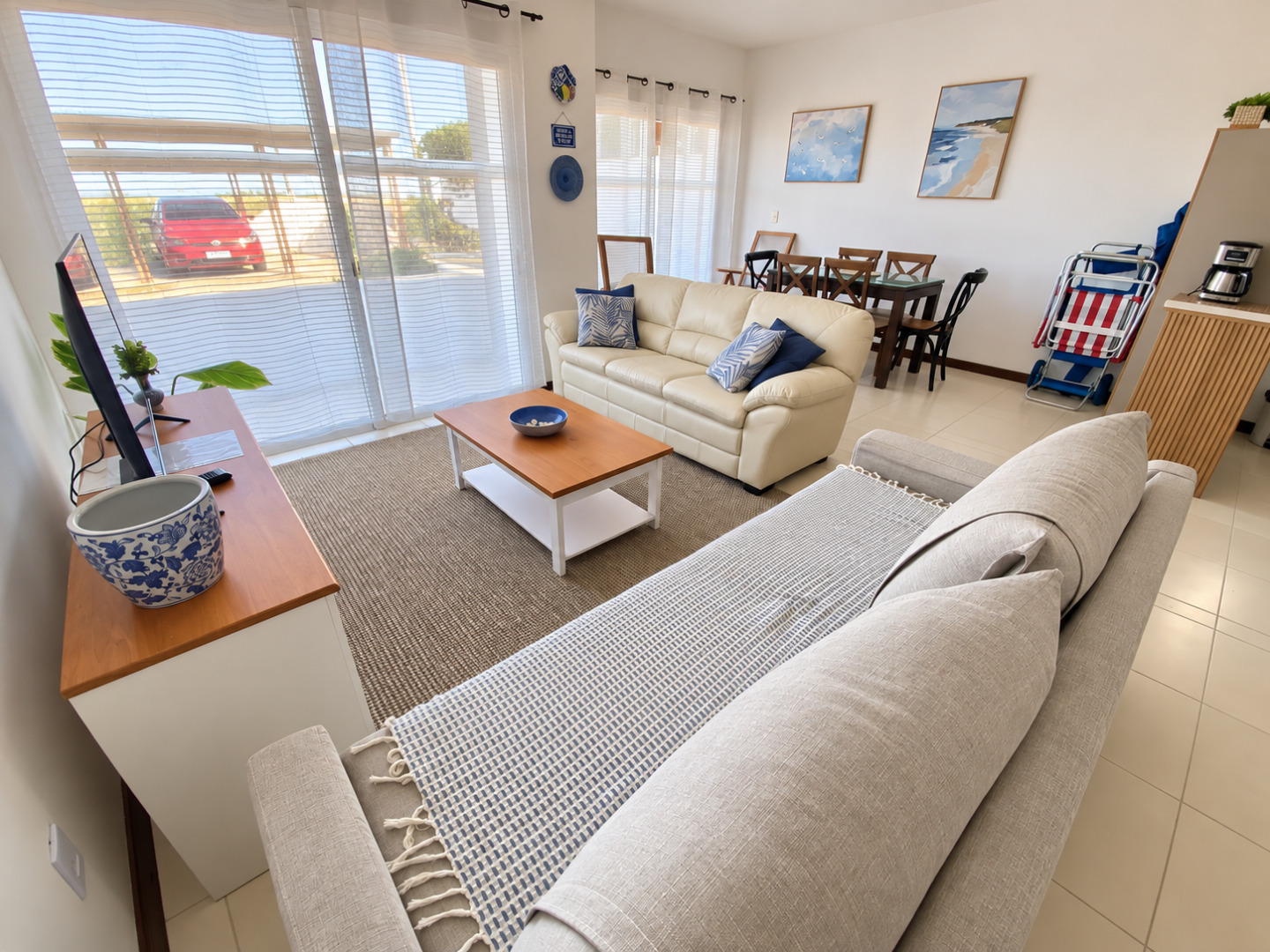  Apartamento de 2 dormitorios, 2 baños, frente al mar