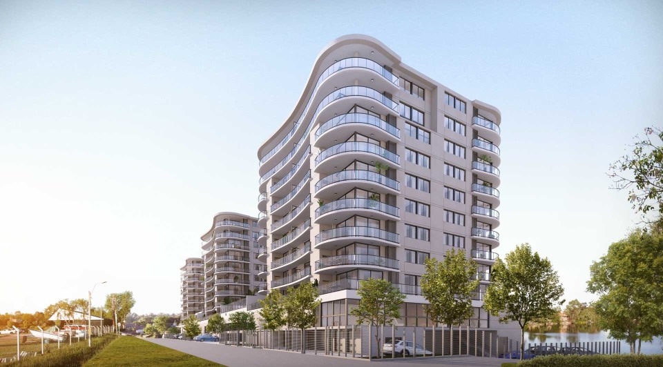  1 dormitorio en Parque Carrasco con vista al Lago Botavara