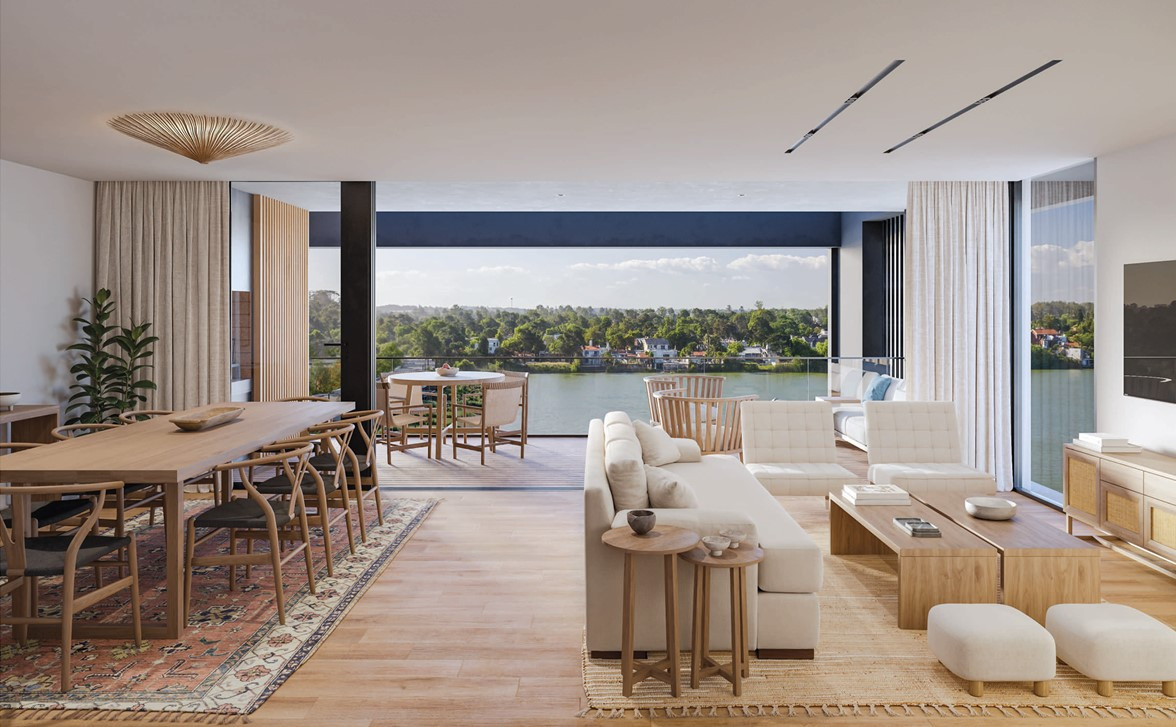  Venta Apartamento de 3 dormitorios y 2 garajes en Barrio Marinas Carrasco