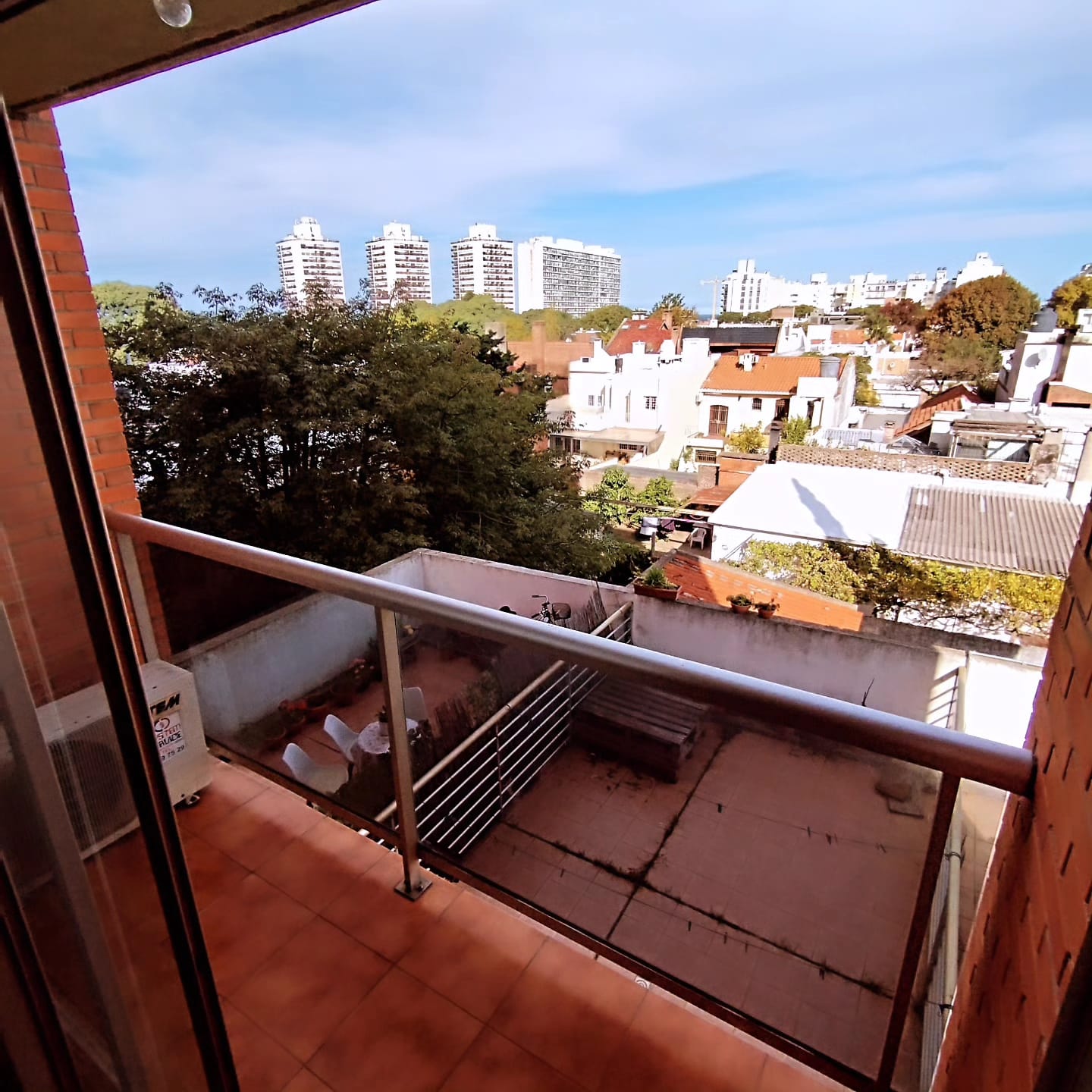  Alquiler Apartamento Monoambiente Pocitos con Balcón