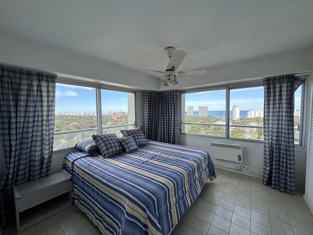  Oportunidad venta de apartamento piso alto en Roosevelt, dos dormitorios. Punta del Este, Uruguay.