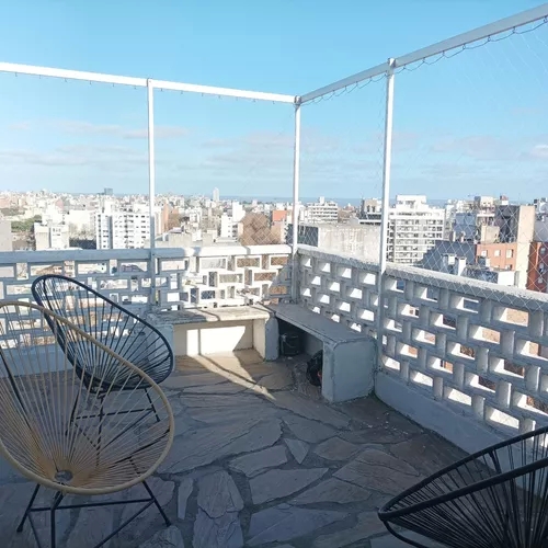  Alquiler Penthouse  Piso Alto 1 dormitorio Estufa a leña, Terraza con vista 180°