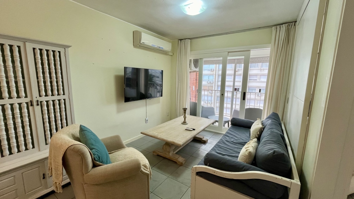  Apartamento Alquiler Anual 1 dormitorio Punta del Este