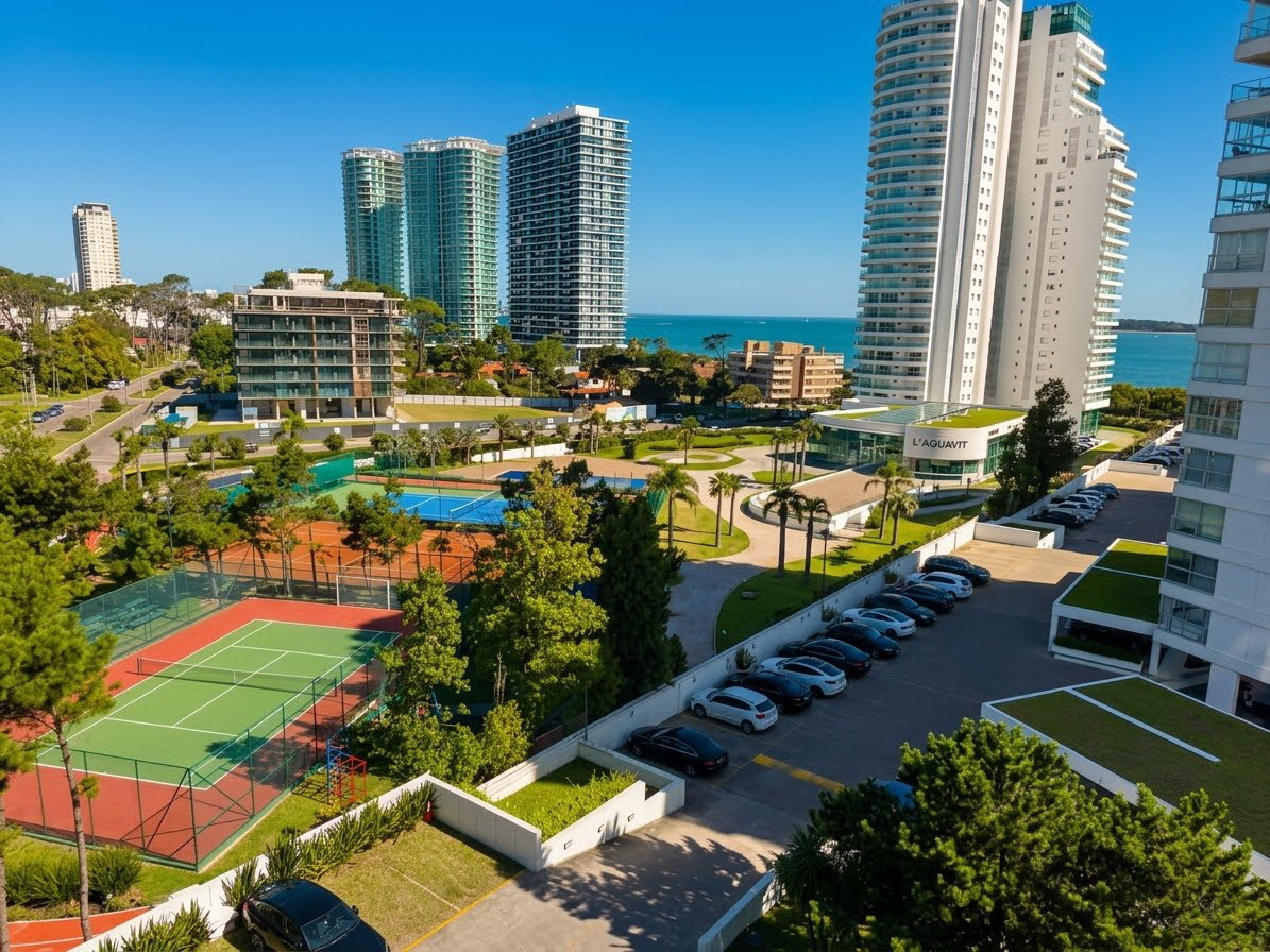  Alquiler temporal Complejo Lincoln Torre Wilson 3 dormitorios y 2 baños, Playa Mansa Punta del Este 