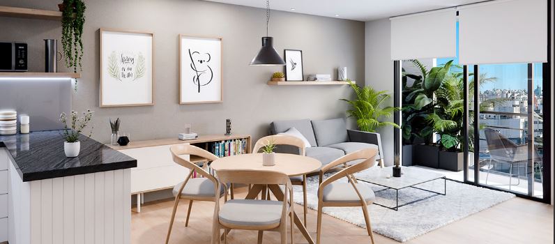  VENTA de apartamento de un dormitorio en Montevideo, La Blanqueada 