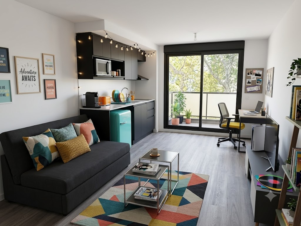 Alquiler apartamento monoambiente - La Blanqueada