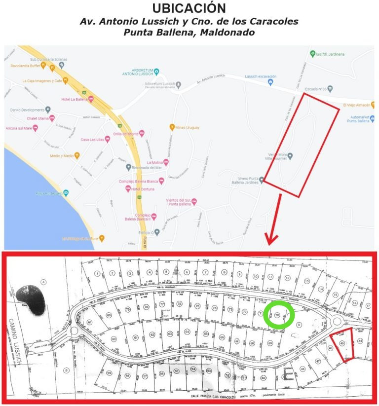  Terreno en Verdemora - Punta Ballena