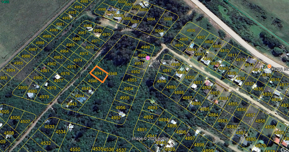  Venta Terreno 482mts2. PLaya Hermosa,Piriápolis, Maldonado.